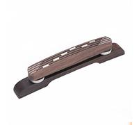 Puente de Madera de Guitarra, Ajustable Rosewood Puente Reparación Parte Accesorio para 6 Cuerdas Jazz Guitarra