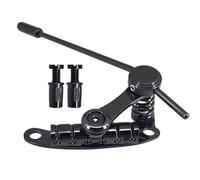 Puente de marca, placa de tracción, puente de guitarra, 103x55x46,5mm, 1 pieza, fricción mínima, afinación precisa, estilo LP, piezas traseras(Schwarz)