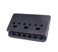 Puente de metal multifuncional para guitarra eléctrica ajustable de 10,5 mm de distancia entre cuerdas para un tono claro y una jugabilidad suave, afinación de precisión, puente de guitarra ajustable