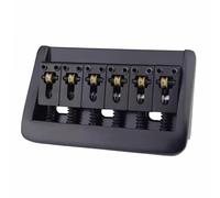 Puente de metal multifuncional para guitarra eléctrica ajustable de 10,5 mm de distancia entre cuerdas para un tono claro y una jugabilidad suave, afinación de precisión, puente de guitarra ajustable