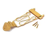 Puente de metal para guitarra, puentes de 6 cuerdas, trapecio, puente, instrumento musical, repuesto de cuerpo hueco