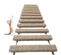 Puente De Pared para Gatos - 100 Cm Accesorios Afilar Garras Gatito | Escalera De Salto para Gatos,para Dueños De Mascotas Amantes De Animales Oficina Piso Habitación Sala De Estar Veterinarios