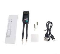 Puente de pinzas digitales,Probador de componentes LCR-ST1,3 Freq Auto ID Pantalla de 1,14 pulgadas para smd