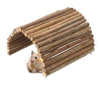 Puente de Reptiles, 6 x9.8 Pulgadas Ramas de Sauce rampa de tibón de Indias Anti-Bite Conejillo de Indias escondites Escalera para Hurones Chinchillas eructos Accesorios de hábitat de Tortuga