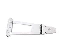 Puente de repuesto de metal para guitarra y bajo, 6 cuerdas, trapecios, puente para guitarra Jazzes, bajo