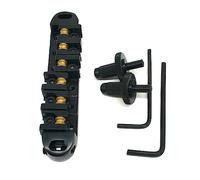 Puente de rodillo de guitarra con tachuelas, llave Allen, accesorios de repuesto para guitarra eléctrica de 6 cuerdas