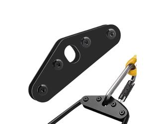 Puente De Sillín | Accesorios de Acero Inoxidable para Esparcidor De Cubierta - Sillín De Camping De Alta Resistencia - Para Senderismo Viaje Pesca Césped Trasero y Exterior