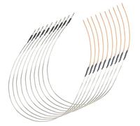 Puente de sillín sensible piezoeléctrico for guitarra acústica suave, pastilla de Cable piezoeléctrico suave for preamplificador de guitarra acústica, FM EQ, 10 Uds.