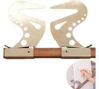 Puente de soporte de mano para artist, Barra de soporte para reposamanos de caballete ajustable, soportes metálico para muñeca, para pintura, dibujo, arte en miniatura