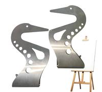 Puente de soporte para manos de , soporte de muñeca de pintura, soporte de muñeca de metal con diseño de gravedad autobloqueante, altura ajustable y ángulo E, para dibujar muñecas en el hogar