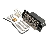 Puente de trémolo con silletas de acero inoxidable de 2 puntos y bloque de acero completo for WVS50IIK de 52,5 mm(Schwarz)