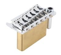 Puente de Trémolo de Guitarra Eléctrica, Espacio de Cuerda de 54 Mm, Brazo de Empuje de Bloque de Latón, para Guitarras de 6 Cuerdas con Tecnología CNC