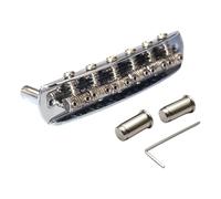 Puente De Trémolo De Guitarra Eléctrica,Pieza de Reemplazo para Guitarra Eléctrica - Silla Y Cordal - para Uso en Taller, Escenario, Actuaciones en, Grabación en el Estudio, Práctica y Reparación