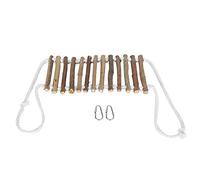 Puente de Troncos de Madera Puente Puente Puente Swing Puente Juguete para pájaros, hámsters y Otras Mascotas