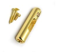 Puente de tubo individual para guitarra, 41,5 x 8,5 mm, revestimiento para mejorar el sonido y la durabilidad, profesional individual