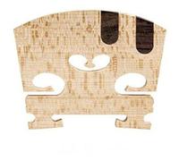 Puente de violín de madera de arce cuerdas de violín puentes de estilo barroco clásico incrustaciones en U de ébano en forma de corazón (Color : 4-4 Style 7)