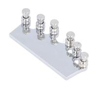 Puente de Virola para Guitarra Folk, Acabado Brillante, Metal Ligero, Resistente Al Desgaste, Dispositivo de Afinación de Cuerdas de Guitarra para Mejorar el Volumen del Tono