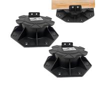 Puente del Pedestal - Altura Completa Ajustable Soporte para Losas De Suelo | Altura De Soporte De Madera De Madera De Piso De Planta De Piso De Plataforma De Altura Completa