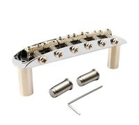 Puente del trémolo para guitarra,Pieza de repuesto para guitarra eléctrica | Puente con sillín para Hardtail - Para Laboratorio Etapa Performance Del Estudio Grabación Ejercicio Reparación
