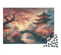 Puente Dongsi Puzzles 1000 Piezas Sin Polvo De Papel Puzle Clásico Gimnasia Cerebral para Puzzle para Enmarcar como Conexión Familiar 38x26cm/1000pcs
