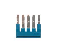 Puente enchufable 5 polos 5,2mm 24A azul FBS BE2 3036903