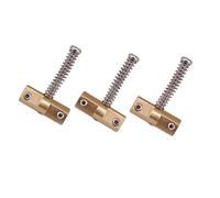 Puente Genérico Guitarra Acústica Puente de compensación A57T para guitarra eléctrica TL de 6 cuerdas juego de selletas de latón de 10.8 mm 3 piezas