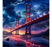 Puente Golden Gate Puzzle 70 Piezas Rompecabezas para Adultos 70 Piezas Juego de desafiante Rompecabezas Familiar Regalo Adulto