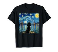 Puente Golden Gate, San Francisco, California, Noche Estrellada para Perros Camiseta
