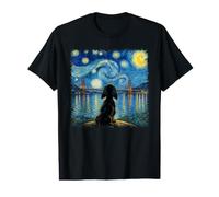 Puente Golden Gate, San Francisco, California, Noche Estrellada para Perros Camiseta gráfica económica