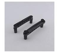 Puente guitarra eléctrica 1 Conjunto De 7- String Tune-O- Matic Puente De Guitarra Eléctrica Y Accesorios De Guitarra De Cola (Color : Black)