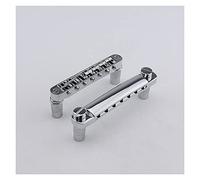 Puente guitarra eléctrica 1 Conjunto De 7- String Tune-O- Matic Puente De Guitarra Eléctrica Y Accesorios De Guitarra De Cola (Color : Bridge Tailpiece CR)