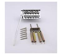 Puente guitarra eléctrica 1 Set Vintage Style Electric Guitar Temolo Bridge (Color : Chrome)