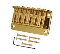 Puente Guitarra Eléctrica 6 Cuerdas Con Tornillos Montaje Fijados Puentes Puente Rígido Fijados Piezas Repuesto Guitarra Fáciles Usar