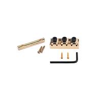 Puente guitarra eléctrica Tuerca De Bloqueo Y Barras De Tensión De Cuerdas Retenedores De Cadena Para Puente De Guitarra Tremolo-Oro
