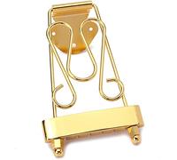 Puente guitarra eléctrica Un Conjunto De 6 Cuerdas Con Marco Con Cable Hollow Semi Hollow Electric Gold Gold