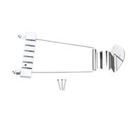 Puente hueco de metal para guitarra, 6 cuerdas, trapecio, pieza de repuesto para accesorio eléctrico