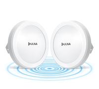 Puente inalámbrico CPE609P, puente WiFi punto a punto de 1000 Mbps para exteriores, kit de puente de Internet WiFi de 5 km, 5.8G PtP PtMP CPE inalámbrico con 2 puertos LAN Gigabit, antena de 14 dBi