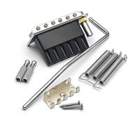 Puente Para Bajo Eléctrico Multifuncional De 6 Cuerdas Pieza Guitarra Hardware Instrumento Musical Eléctrico Para Cromado