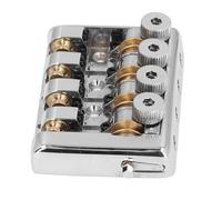 Puente para Bajos sin Cabeza, Puente para Bajos, Larga Vida útil, Resistente a la Corrosión, Mano de Obra Fina para Reemplazo (SILVER)