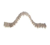 Puente Para Hámster, Puentes Colgantes Largos Para Ratas Túnel Flexible De Conejillo De Indias Rampa De Madera De 30-60 Cm Jaula De Chinchilla Escalera De Grande Para Animales Pequeños(50cm)