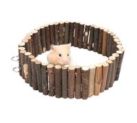 Puente pequeño para mascotas - Pasarela de actividad de madera flexible, riel de de roer seguro, escalera de entrenamiento de ejercicio, parque infantil de enriquecimiento de criaturas