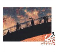 Puente Puzzle De 1000 Piezas Arte Rompecabezas Hombres Y Mujeres De Madera para Adultos Pintura Hobby 1000pcs (75x50cm)
