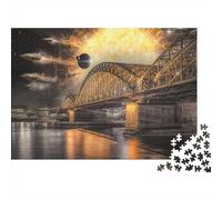 Puente Puzzle De 1000 Piezas Interesante Rompecabezas para Adultos De 1000 Piezas Pintura Entretenimento 1000pcs (75x50cm)