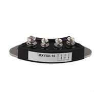 Puente rectificador de generador sin escobillas MXGMXY 50A de rendimiento estable con placa base de cobre y tornillos de alta conductividad (MXY50A)