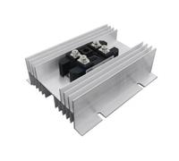 Puente rectificador monofásico de 150 A y 1600 V, 12 V, 24 V, 36 V, 48 V, 220 V y 480 V CA-CC, módulo de alta potencia de 150 A y 1600 V.(MDQ150A1600V)
