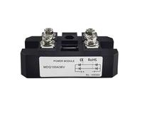Puente rectificador monofásico MDQ100A1600V, 1 unidad, 12 V, 24 V, 36 V, 48 V, 220 V, 480 V, módulo CA-CC, 100 A, 1600 V, rectificador de diodos(MDQ100A36V)