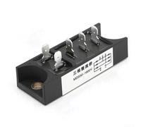 Puente rectificador trifásico, 1600V 1200A Serie MDS Módulo de diodo Rectificador de Alta Corriente Conversión de Energía Industrial para DC Fuente de Alimentación y Aplicaciones del inversor (MDS50A)