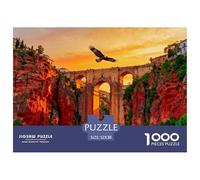 Puente Ronda en español Puzzle De Madera Impermeable Puzzles De 1000 Piezas Regalos para Adultos Desafiante Y Estimulante Rompecabezas Decoración del Hogar