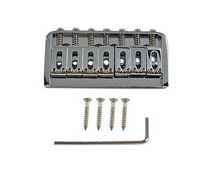 Puente Silla Silla Silla Rígida Fija Metal Con Llave Y Tornillos Carga Carga Superior Guitar