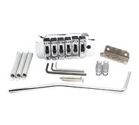 Puente trémolo for guitarra, 92x38,8 MM, espaciado entre cuerdas, 10,6 MM, un juego, sillín Individual de 6 cuerdas for guitarra ST, Base gruesa pesada